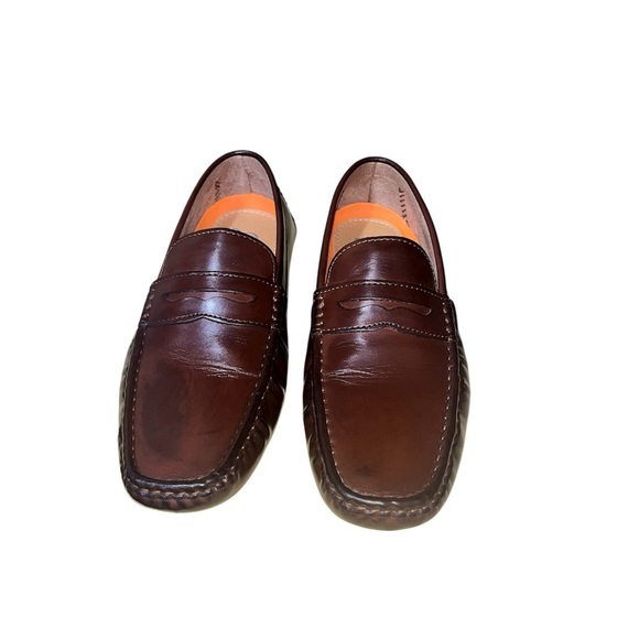 Elegant Dark Brown Men's Loafers - Picture 7 of 10
